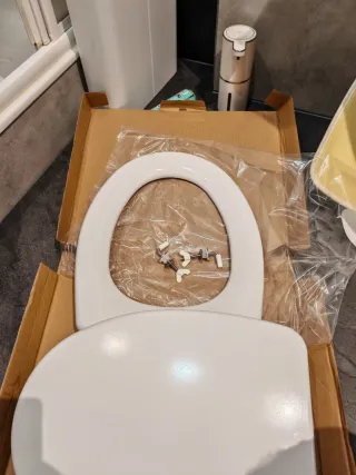 Tapa Asiento WC Gala Elia Blanca