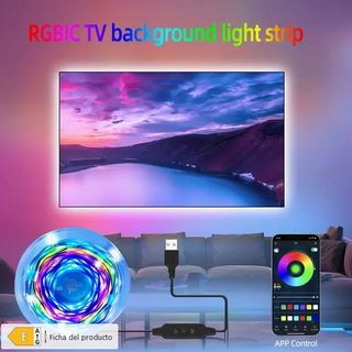 Tira LED RGB Smart TV APP