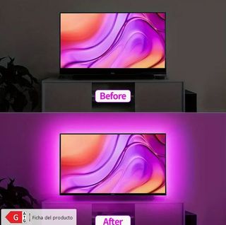 Tira LED RGB Smart TV APP