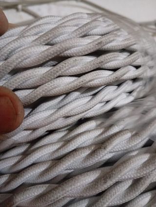 Matassa cavo elettrico treccia