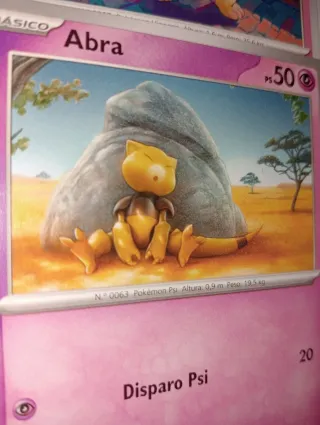 Lote 4 Pokémon Hypno y Abra