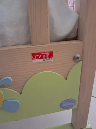 Culla a dondolo in legno Disney