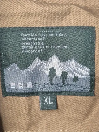 Chaqueta hombre casual  XL resistente al agua