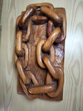 Talla de madera: Cadena