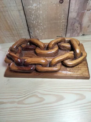 Talla de madera: Cadena