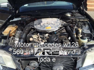 M117 Mercedes W126 560SEL V8 gasolina 300c