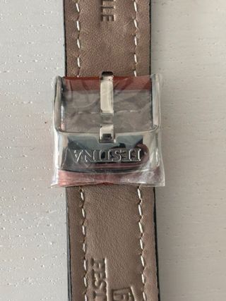 Correa de cuero marrón para reloj Festina