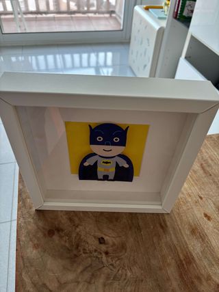 Cuadro Batman Hecho a Mano 3D!