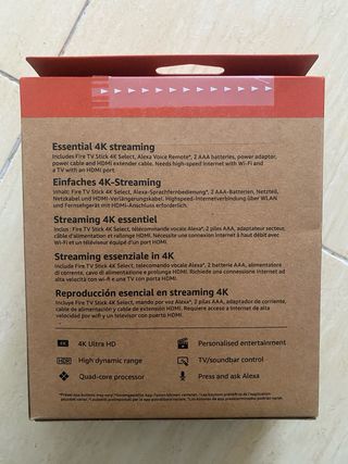 Fire TV Stick 4K SELECT 8GB Wi-Fi 5