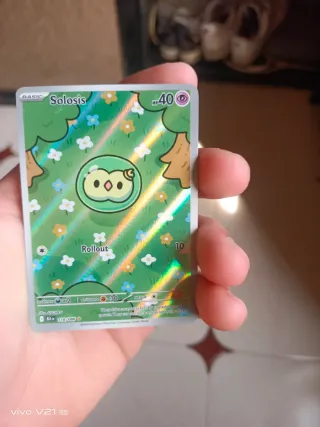 Carta Pokémon Solosis 118/086