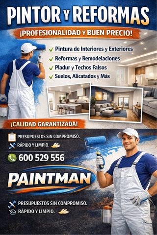 Pintor y Reformas PRECIOS ASEQUIBLES!!!
