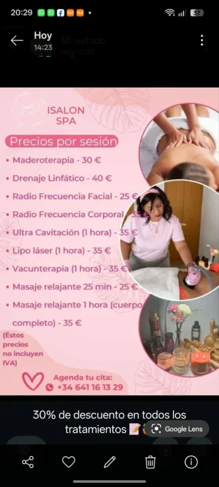 Radiofrecuencia Facial - Mini Facial 6 Sesiones