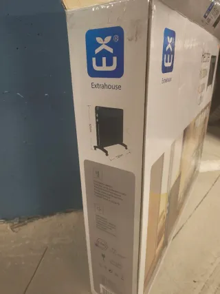 Radiador Eléctrico Negro