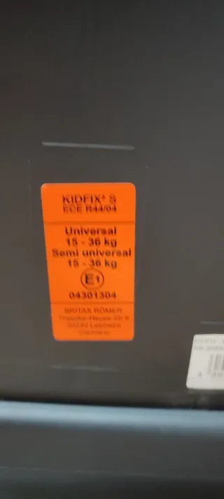 Silla coche Britax Römer Kidfix 2 con isofix