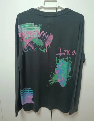 Lote 4 Camisetas Hombre Manga Larga Inside Talla S