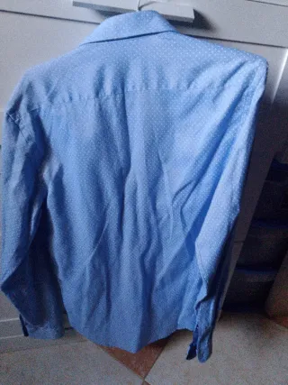 Camisa Zara Azul Talla M