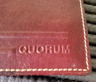 Cartera QUORUM Piel Marrón