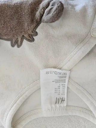 Pijama bebé oso H&M