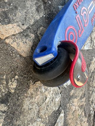 Patinete Micro Tiburón Azul 3 Ruedas