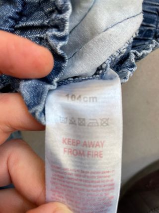 Pantalones vaqueros niña Minnie Mouse