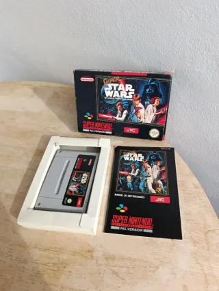Español Star Wars Snes Super Nintendo videojuego