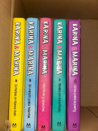 5 Libros Karina y Marina (Infantil)