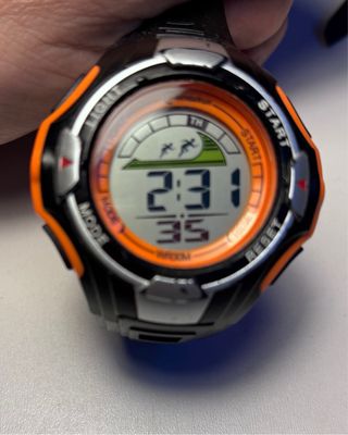 Reloj Digital Deportivo Mingrui Naranja y Negro
