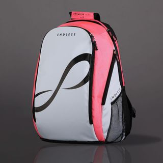 Mochila Endless Icon Blanca y Rosa