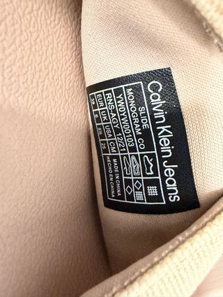 Chanclas Calvin Klein