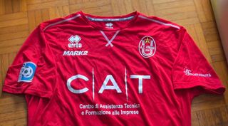 Crema calcio match worn #90 Serie D maglia t-shirt