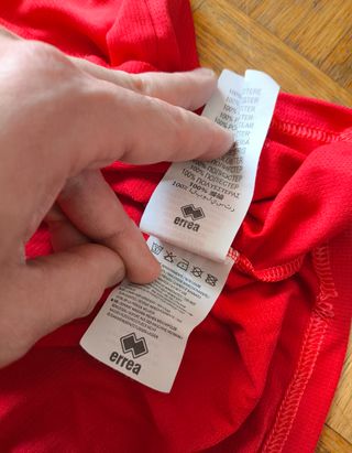 Crema calcio match worn #90 Serie D maglia t-shirt