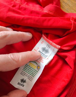 Crema calcio match worn #90 Serie D maglia t-shirt