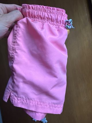Bermuda bañador niño rosa T4