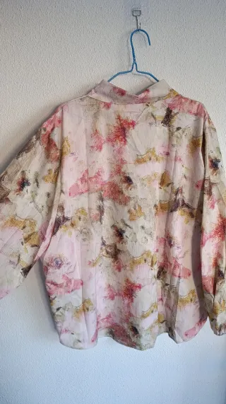 Camisa estampada multicolor