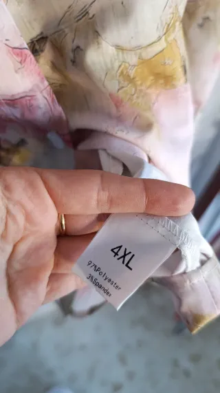 Camisa estampada multicolor