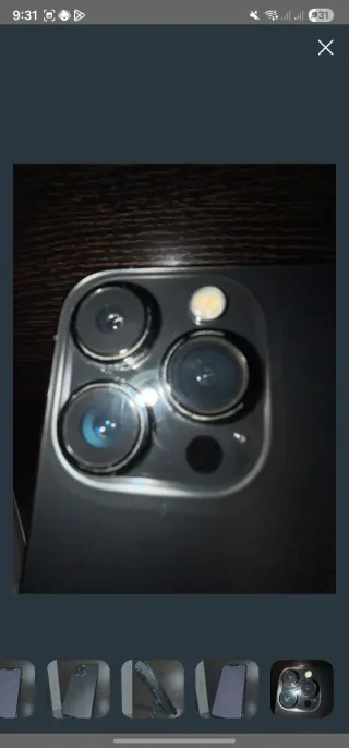 iPhone 13 Pro Negro y Plata