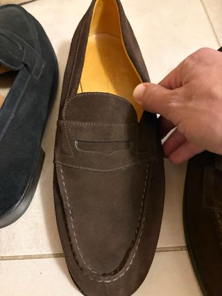 JM Weston Paris Mocasines Marrón y Negro