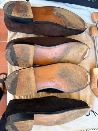 JM Weston Paris Mocasines Marrón y Negro