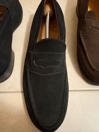 JM Weston Paris Mocasines Marrón y Negro