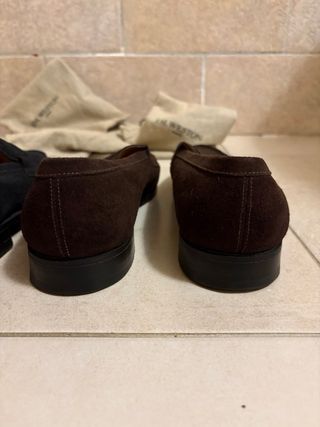 JM Weston Paris Mocasines Marrón y Negro