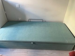 Canapé abatible 90cm verde