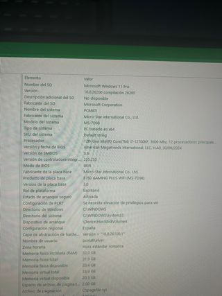 PC Gaming i7-12700KF RTX 4060 32GB RAM Blanco