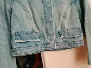 Only Giubbino corto in jeans taglia xs