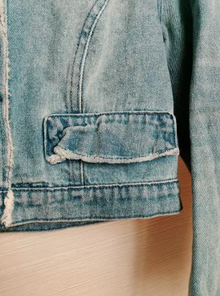 Only Giubbino corto in jeans taglia xs