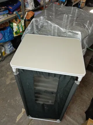 Armario de camping 4 estantes