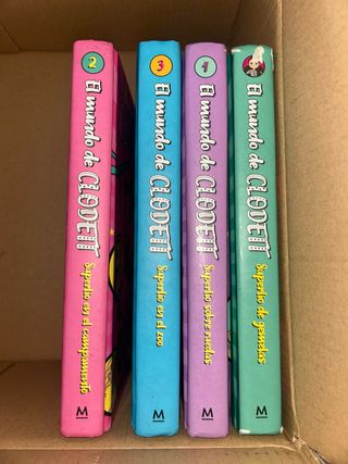 4 LIBROS CLODETT
