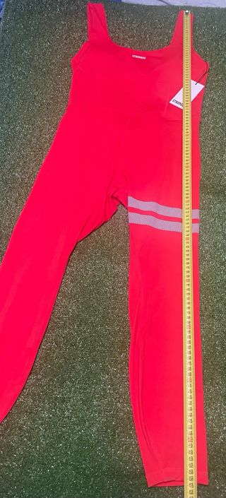 Mono deportivo Stronger Dashing Jumpsuit Rojo