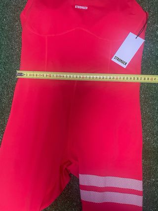 Mono deportivo Stronger Dashing Jumpsuit Rojo