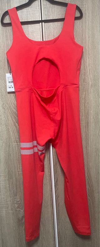 Mono deportivo Stronger Dashing Jumpsuit Rojo