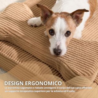 Materassino Cuccia Ortopedico per Cani con Cuscino